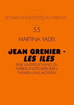 Cover Jean Grenier - 'Les Iles'