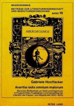 Avaritia radix omnium malorum - Hooffacker, Gabriele
