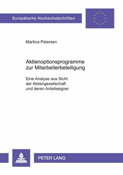 Cover Aktienoptionsprogramme zur Mitarbeiterbeteiligung