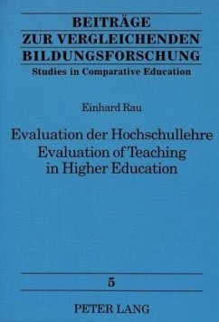 Evaluation der Hochschullehre- Evaluation of Teaching in Higher Education - Rau, Einhard