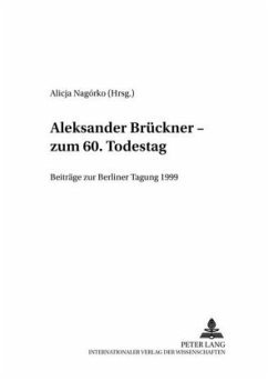 Aleksander Brückner - zum 60. Todestag