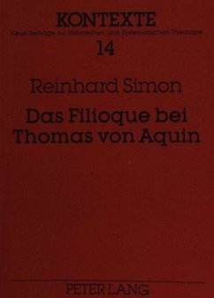Das Filioque bei Thomas von Aquin - Simon, Reinhard