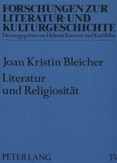 Literatur und Religiosität - Bleicher, Joan Kristin