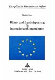 Bilanz- und Ergebnisplanung für internationale Unternehmen