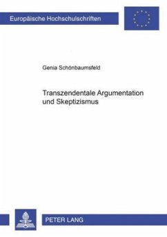 Transzendentale Argumentation und Skeptizismus - Schönbaumsfeld, Genia