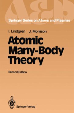 Atomic Many-Body Theory - Lindgren, Ingvar; Morrison, John