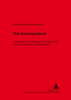 Das Kubaspanisch - Beldarrain Jimenez, Roquelina