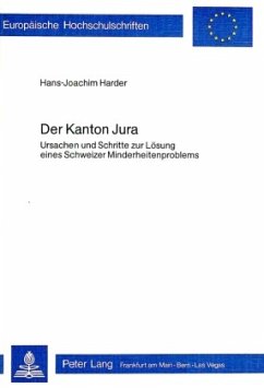 Der Kanton Jura - Harder, Hans-Joachim