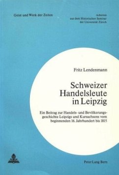 Cover Schweizer Handelsleute in Leipzig