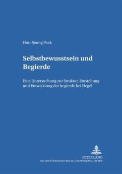 Cover Selbstbewußtsein und Begierde