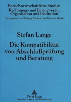 Cover Die Kompatibilität von Abschlußprüfung und Beratung