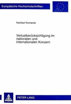Cover Verlustberücksichtigung im nationalen und internationalen Konzern