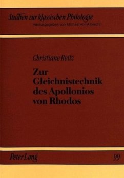 Zur Gleichnistechnik des Apollonios von Rhodos - Reitz, Christiane