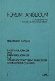 Anschaulichkeit und Eindringlichkeit als sprachgestaltende Prinzipien im neueren Englisch