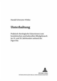 Unterhaltung - Schroeter-Wittke, Harald;Theologische Hochschule