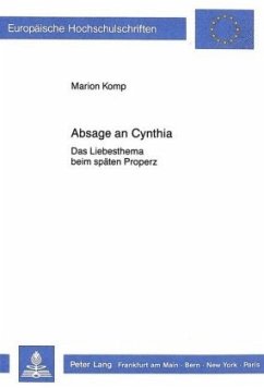 Cover Absage an Cynthia