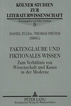 Cover Faktenglaube und fiktionales Wissen