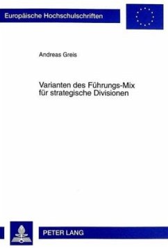 Cover Varianten des Führungs-Mix für strategische Divisionen