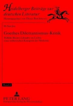 Goethes Dilettantismus-Kritik - Joo, Ill-Sun