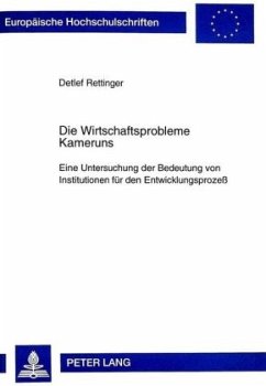 Cover Die Wirtschaftsprobleme Kameruns