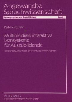 Multimediale interaktive Lernsysteme für Auszubildende - Jahn, Karl-Heinz