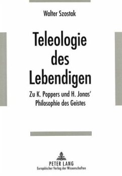 Teleologie des Lebendigen - Szostak, Walter