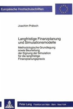 Langfristige Finanzplanung und Simulationsmodelle - Prätsch, Joachim