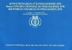 16. Weltkongress für Philosophie 1978- 16ème Congrès mondial de philosophie- 16th World Congress of Philosophy 1978 - Diemer, Alwin