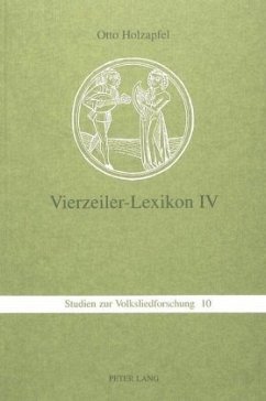 Vierzeiler-Lexikon. IV - Holzapfel, Otto