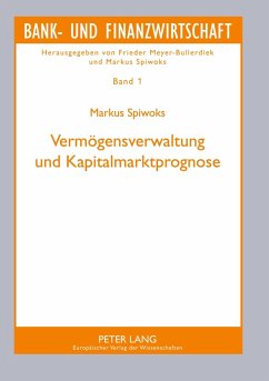 Cover Vermögensverwaltung und Kapitalmarktprognose