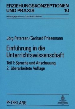 Einführung in die Unterrichtswissenschaft - Petersen, Jörg;Priesemann, Gerhard