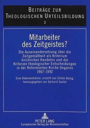 Mitarbeiter des Zeitgeistes?