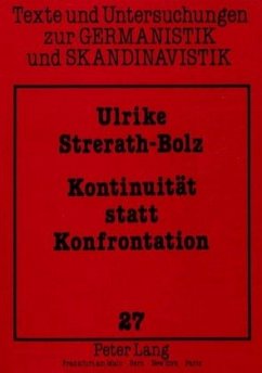 Kontinuität statt Konfrontation - Strerath-Bolz, Ulrike