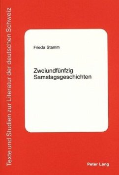 Cover Zweiundfünfzig Samstagsgeschichten