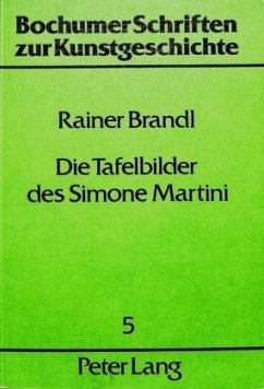 Die Tafelbilder des Simone Martini - Brandl, Rainer