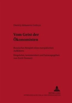 Vom Geist der Ökonomisten - Donnert, Erich