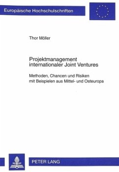 Projektmanagement internationaler Joint Ventures - Möller, Thor