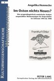 Im Osten nichts Neues? Im Osten nichts Neues?