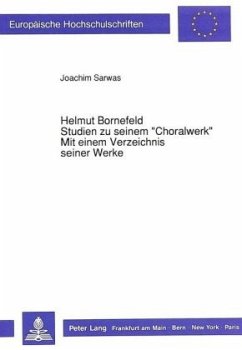 Helmut Bornefeld-Studien zu seinem 