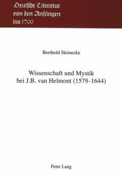 Cover Wissenschaft und Mystik bei J.B. van Helmont (1579-1644)