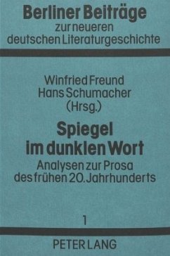 Spiegel im dunklen Wort