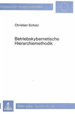 Cover Betriebskybernetische Hierarchiemethodik