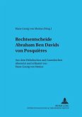 Rechtsentscheide Abraham Ben Davids von Posquières