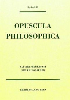 Cover Opuscula Philosophica