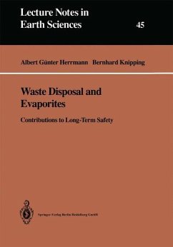 Waste Disposal and Evaporites - Herrmann, Albert G.;Knipping, Bernhard J.