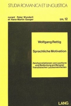 Sprachliche Motivation - Rettig, Wolfgang