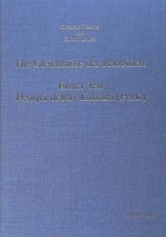 Die Gleichnisse der Rabbinen,- Erster Teil: Pesiqta deRav Kahana (PesK)