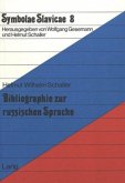 Bibliographie zur russischen Sprache