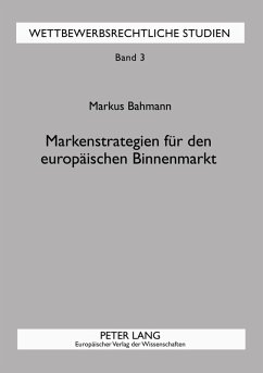 Cover Markenstrategien für den europäischen Binnenmarkt