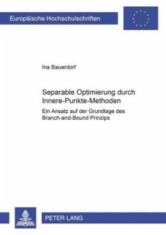 Separable Optimierung durch Innere-Punkte-Methoden - Bauerdorf, Ina